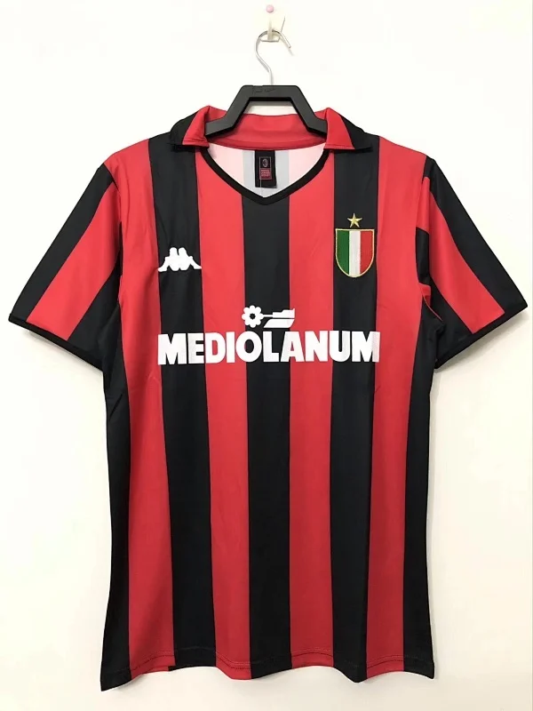 Camiseta AC Milan Local 1988/1989 retro foto 1