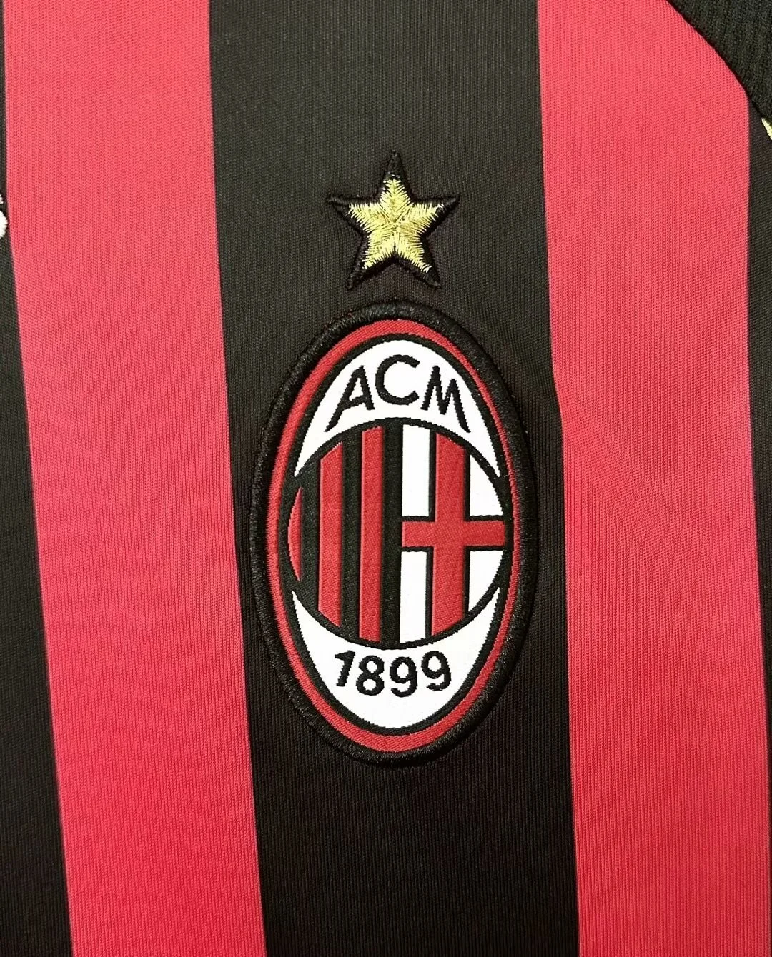 Camiseta AC Milan 2006-07 retro foto 4