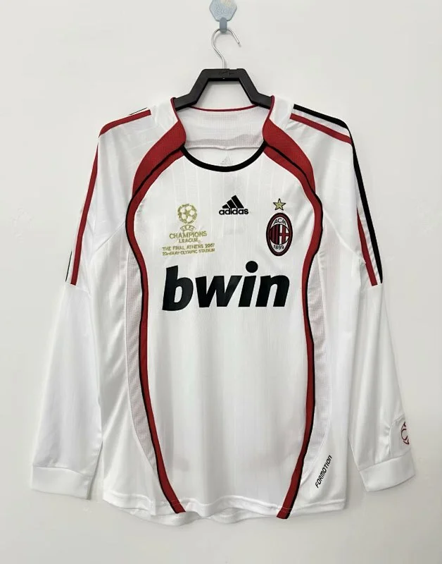 Camiseta AC Milan Visitante 2006/2007 retro foto 1