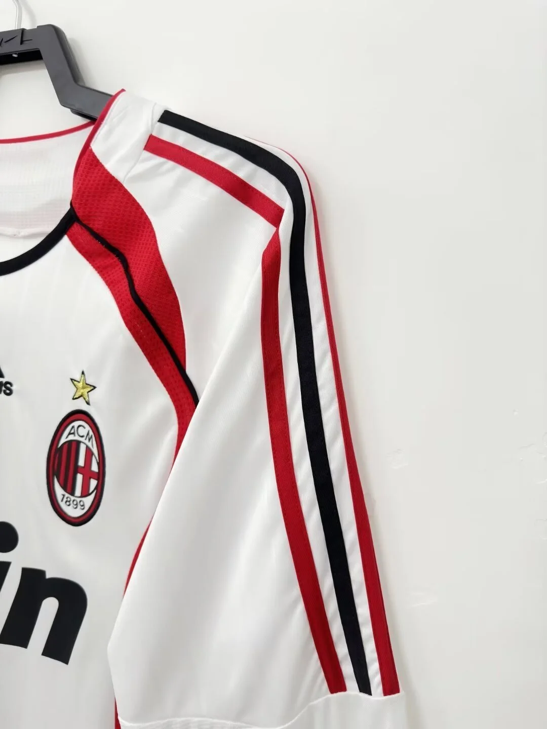 Camiseta AC Milan Visitante 2006/2007 retro foto 5