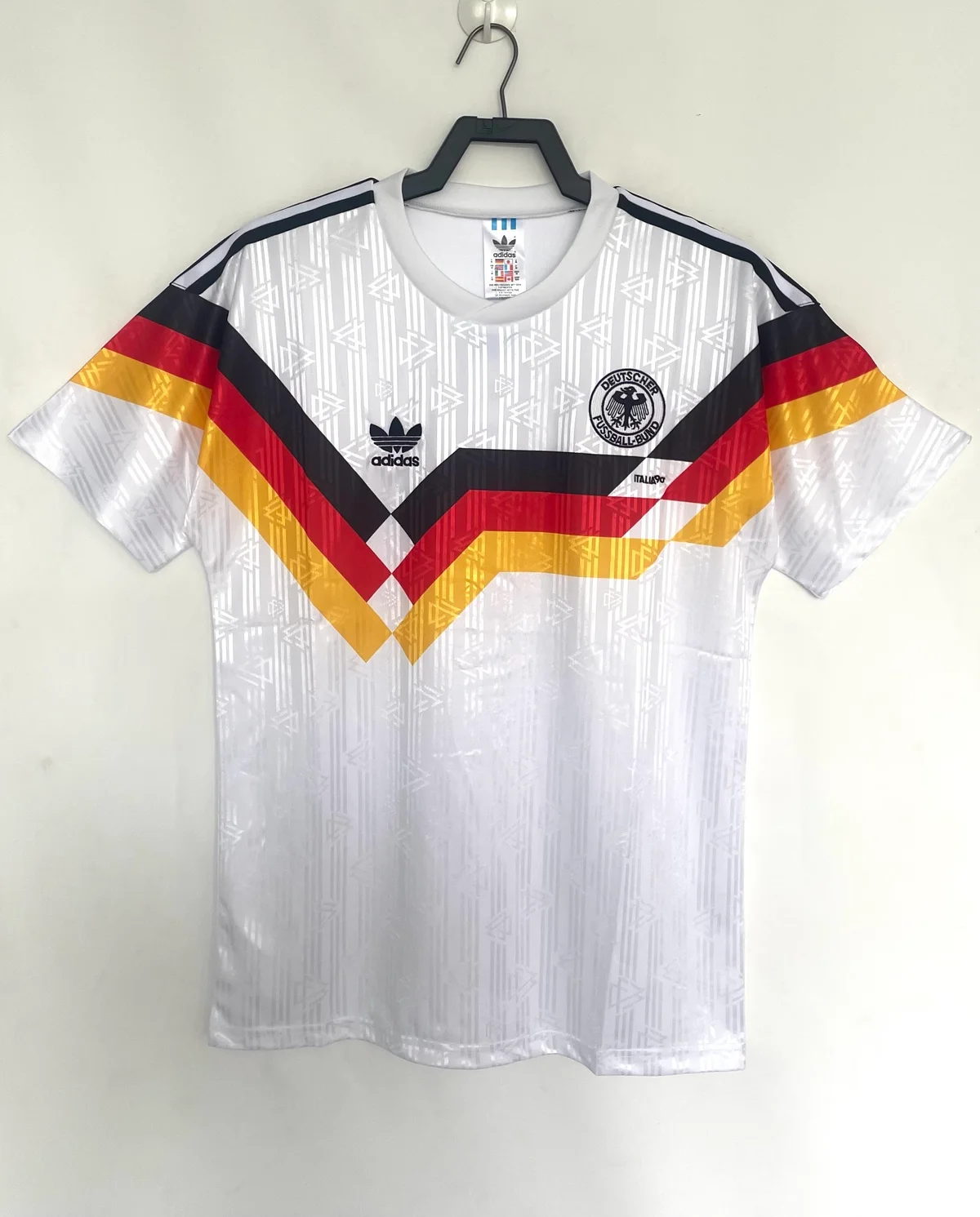 Camiseta Alemania Local 1990 retro foto 8