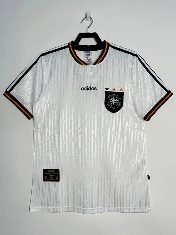 Camiseta Alemania Local 1996 retro foto 1