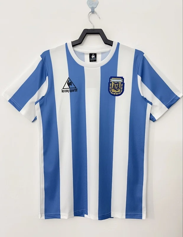 Camiseta Argentina Local 1986 retro foto 1