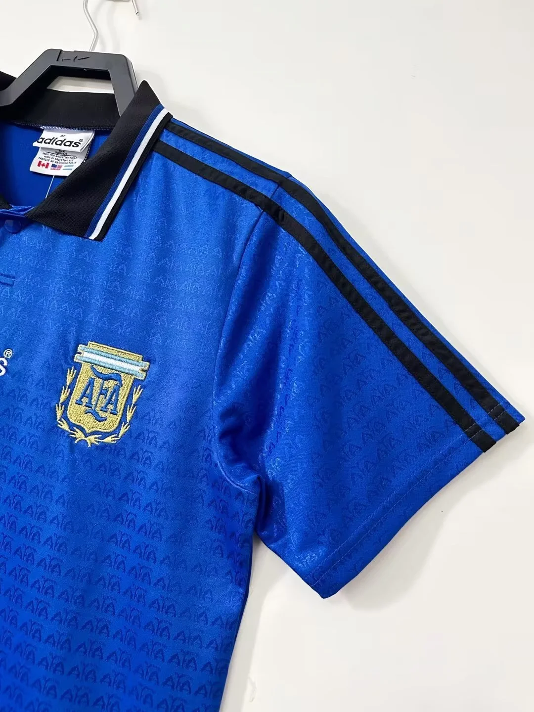 Camiseta Argentina Visitante 1994 retro foto 4