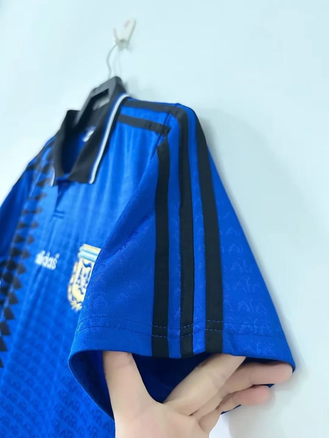 Camiseta Argentina Visitante 1994 retro foto 5
