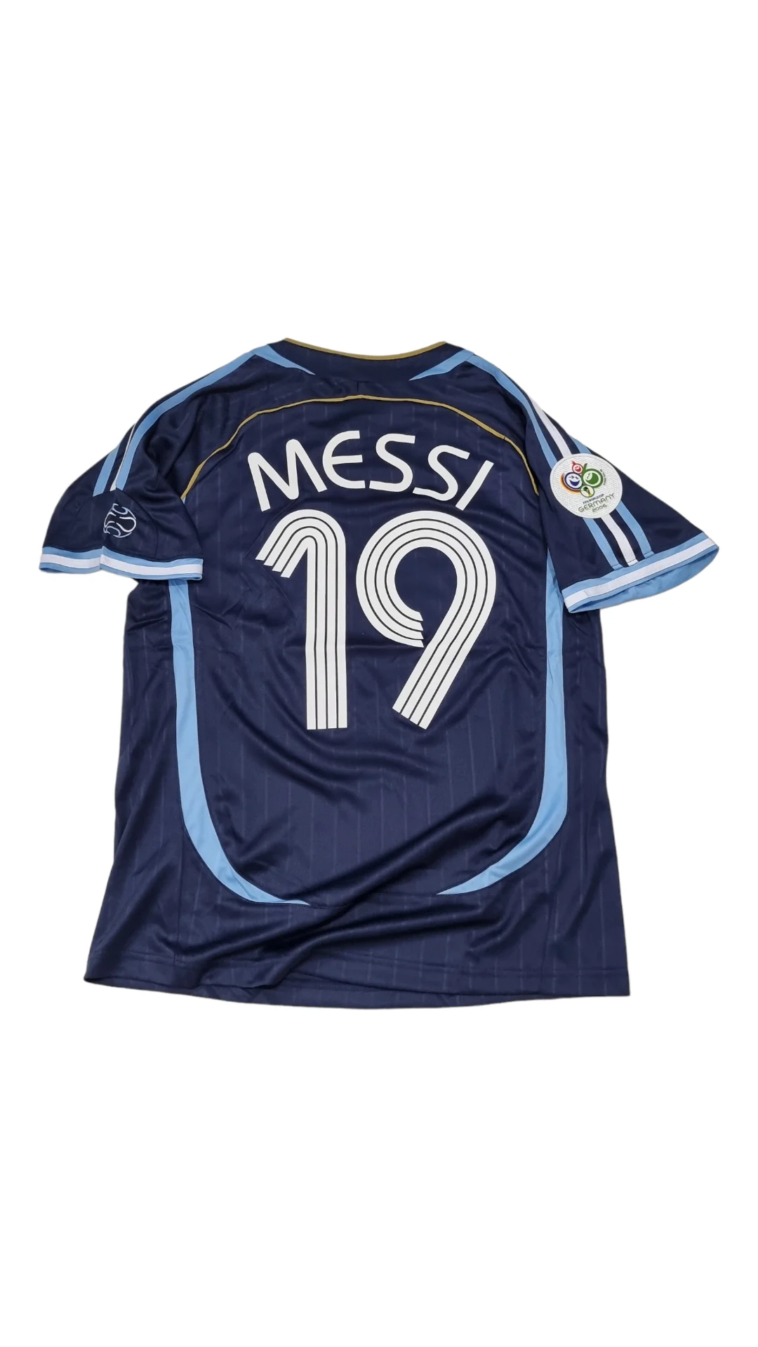 Camiseta Argentina Visitante 2006 retro foto 4