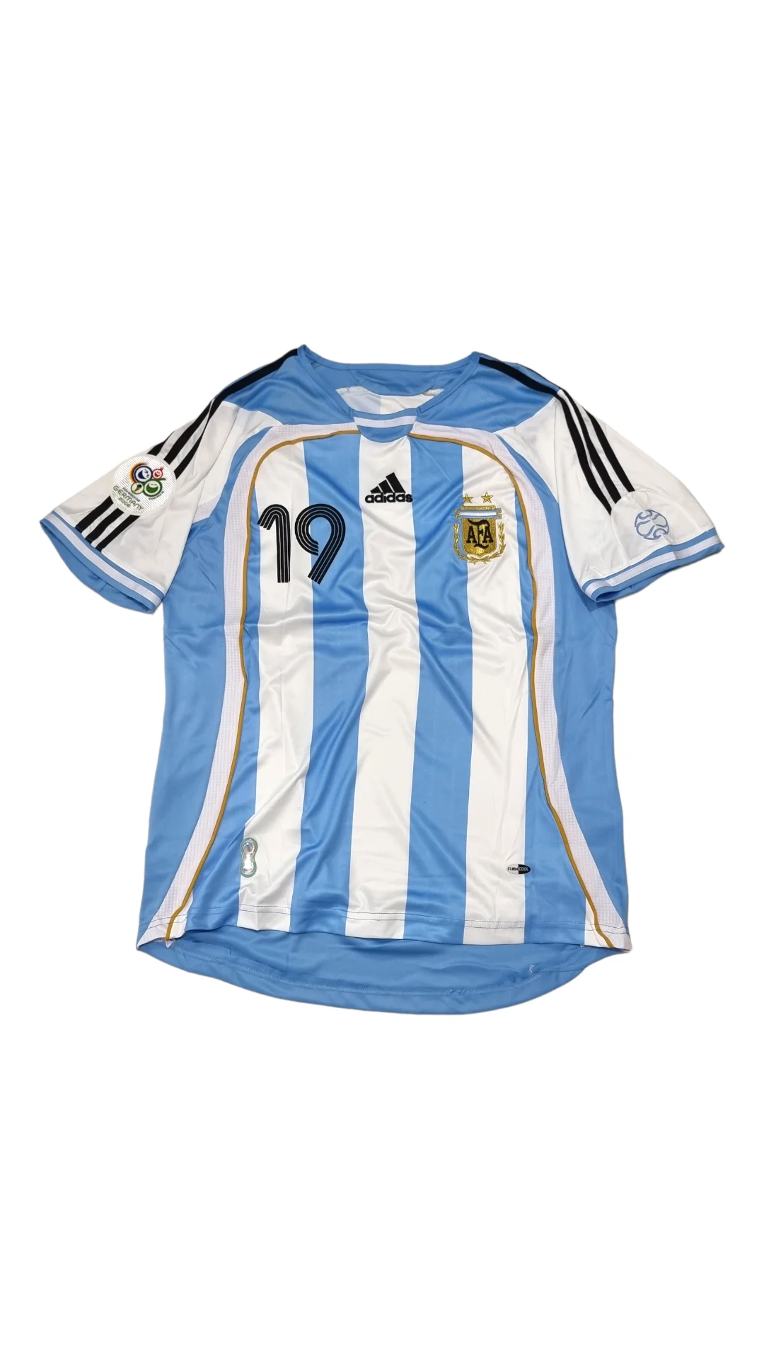 Camiseta Argentina Local 2006 retro foto 3