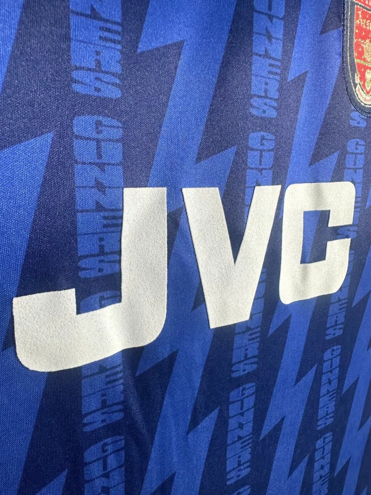 Camiseta Arsenal Visitante 1994/1995 retro foto 2