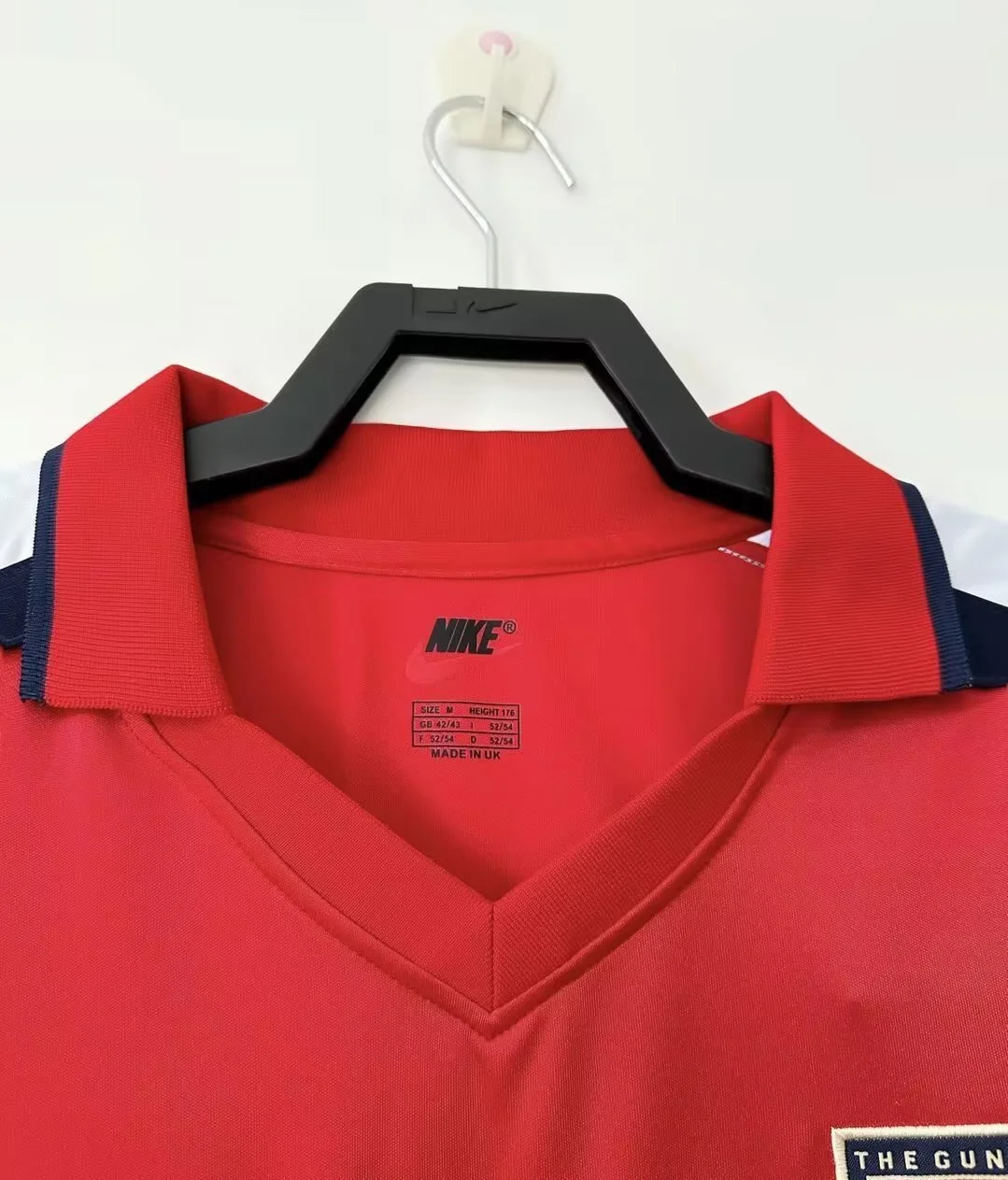 Camiseta Arsenal Local 2001/2002 retro foto 5