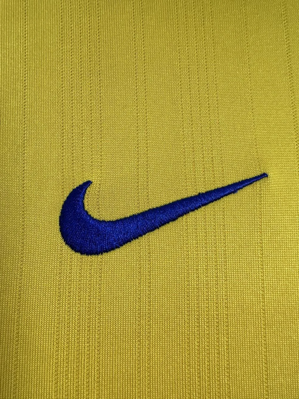 Camiseta Arsenal Visitante Amarilla 2003/2004 retro foto 2