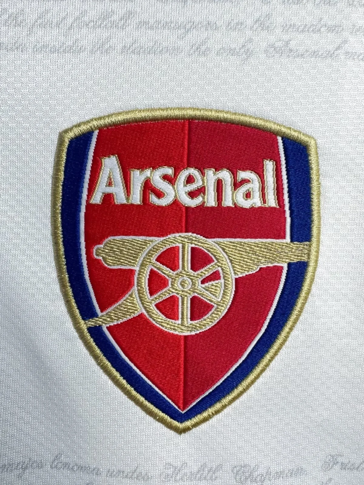 Camiseta Arsenal Visitante 2007/2008 retro foto 5