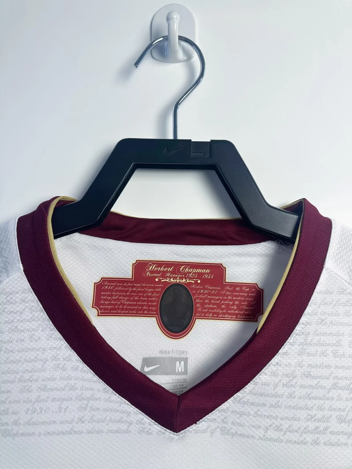 Camiseta Arsenal Visitante 2007/2008 retro foto 8