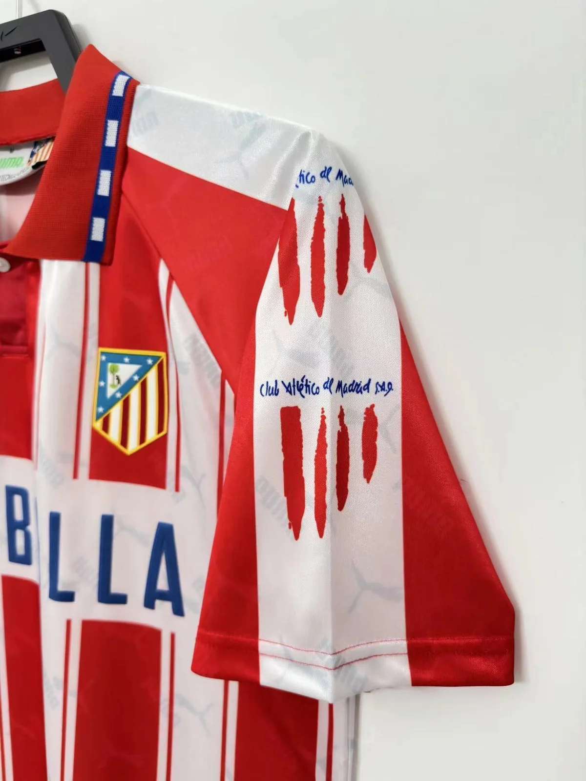 Camiseta Atletico Madrid Local 1994/1995 retro foto 6