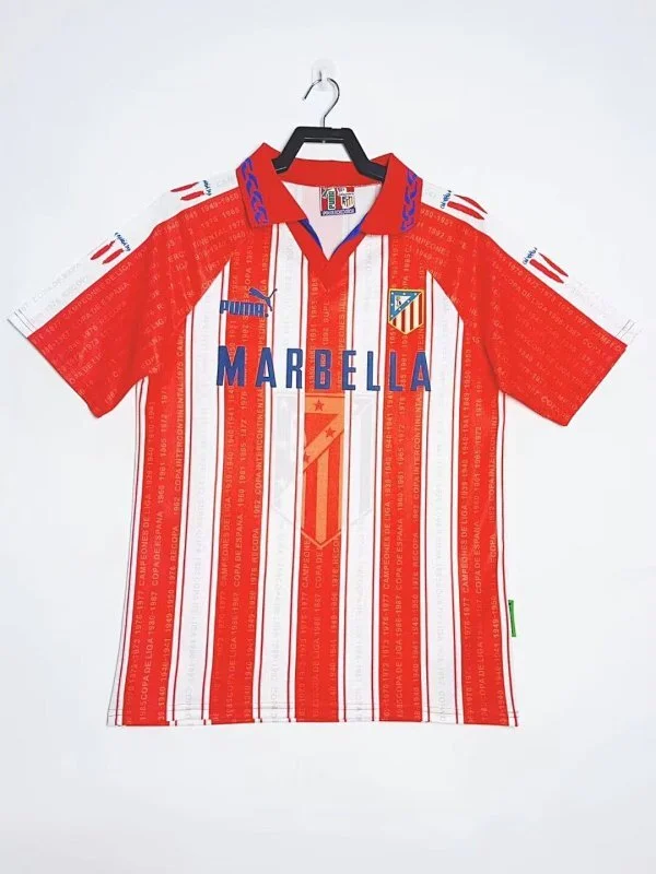 Camiseta Atletico Madrid Local 1995/1996 retro foto 1