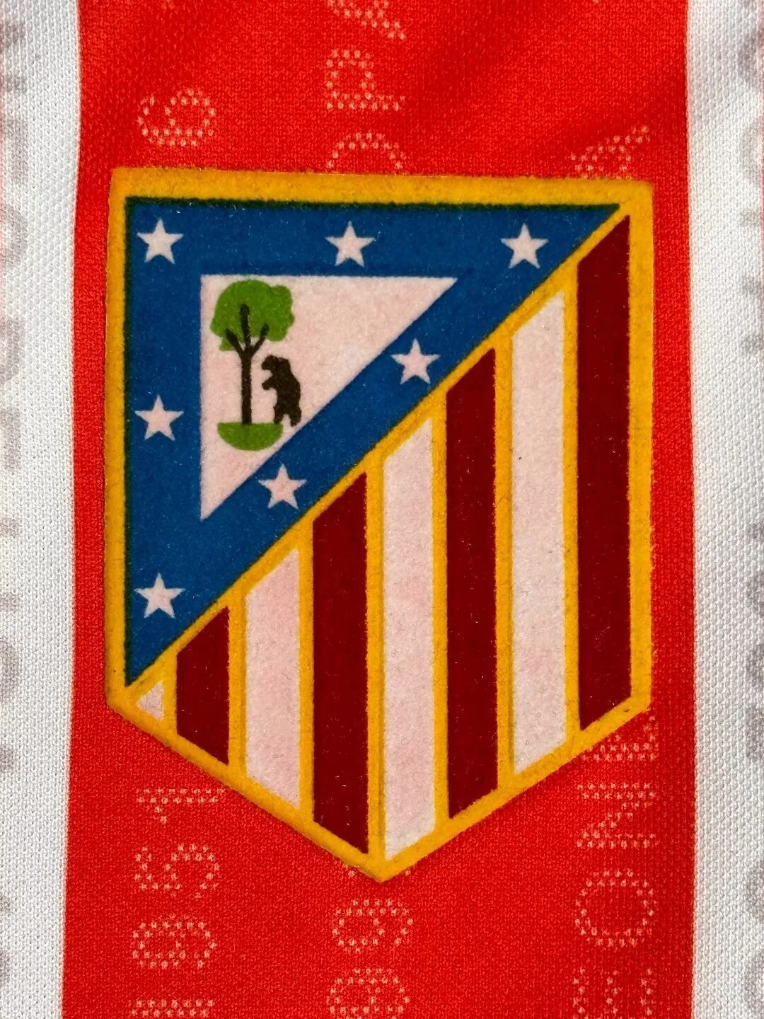 Camiseta Atletico Madrid Local 1995/1996 retro foto 4
