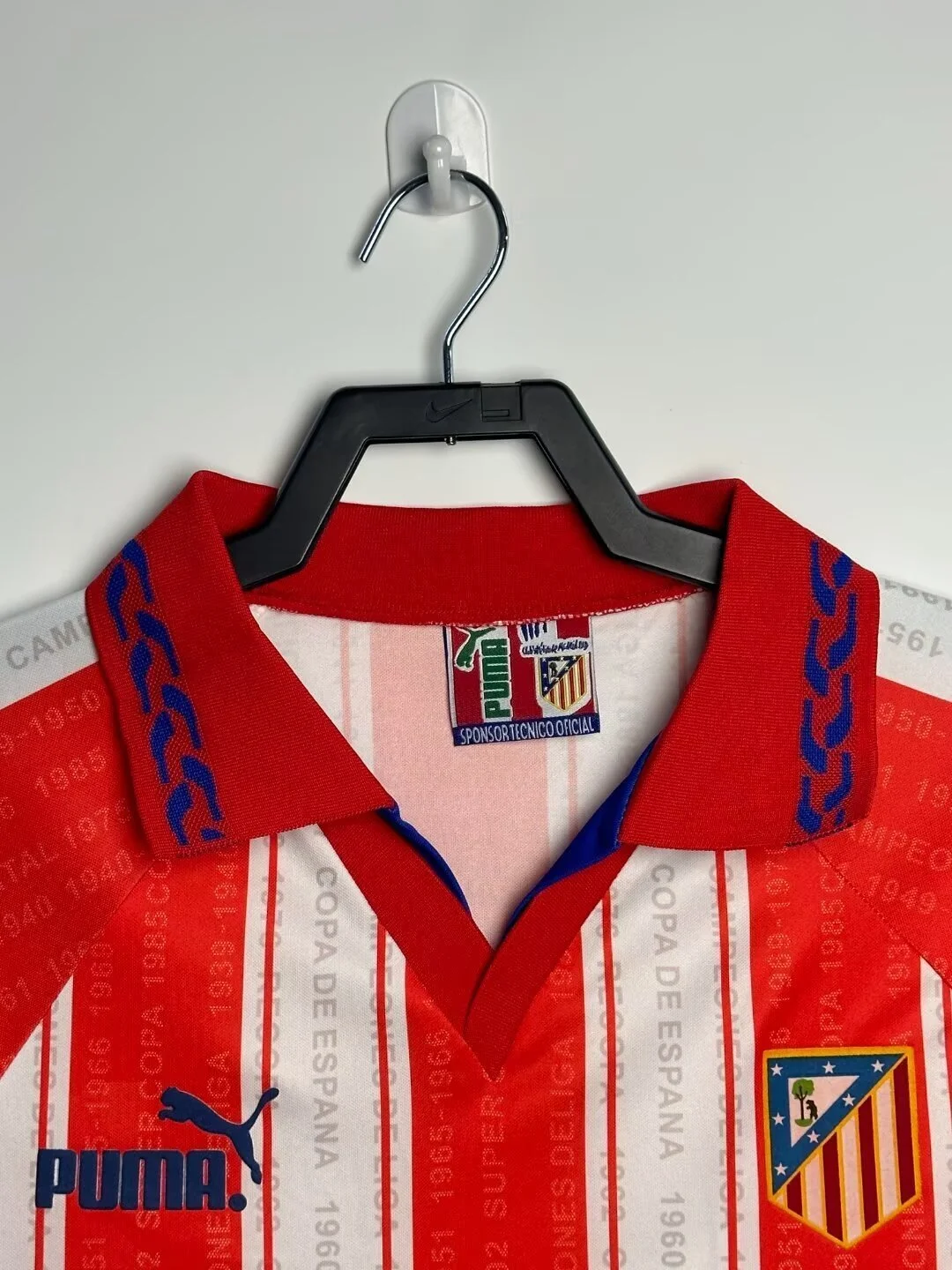 Camiseta Atletico Madrid Local 1995/1996 retro foto 6