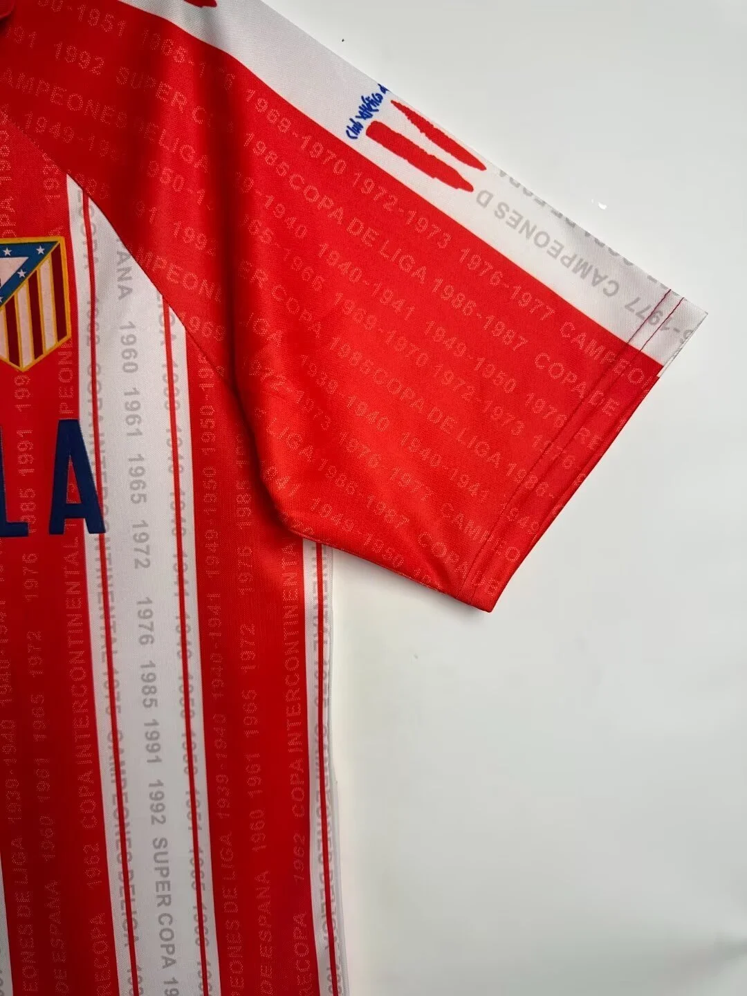 Camiseta Atletico Madrid Local 1995/1996 retro foto 7