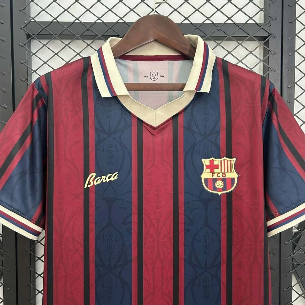 Camiseta Barcelona 125 Aniversario 2024/2025 retro foto 3