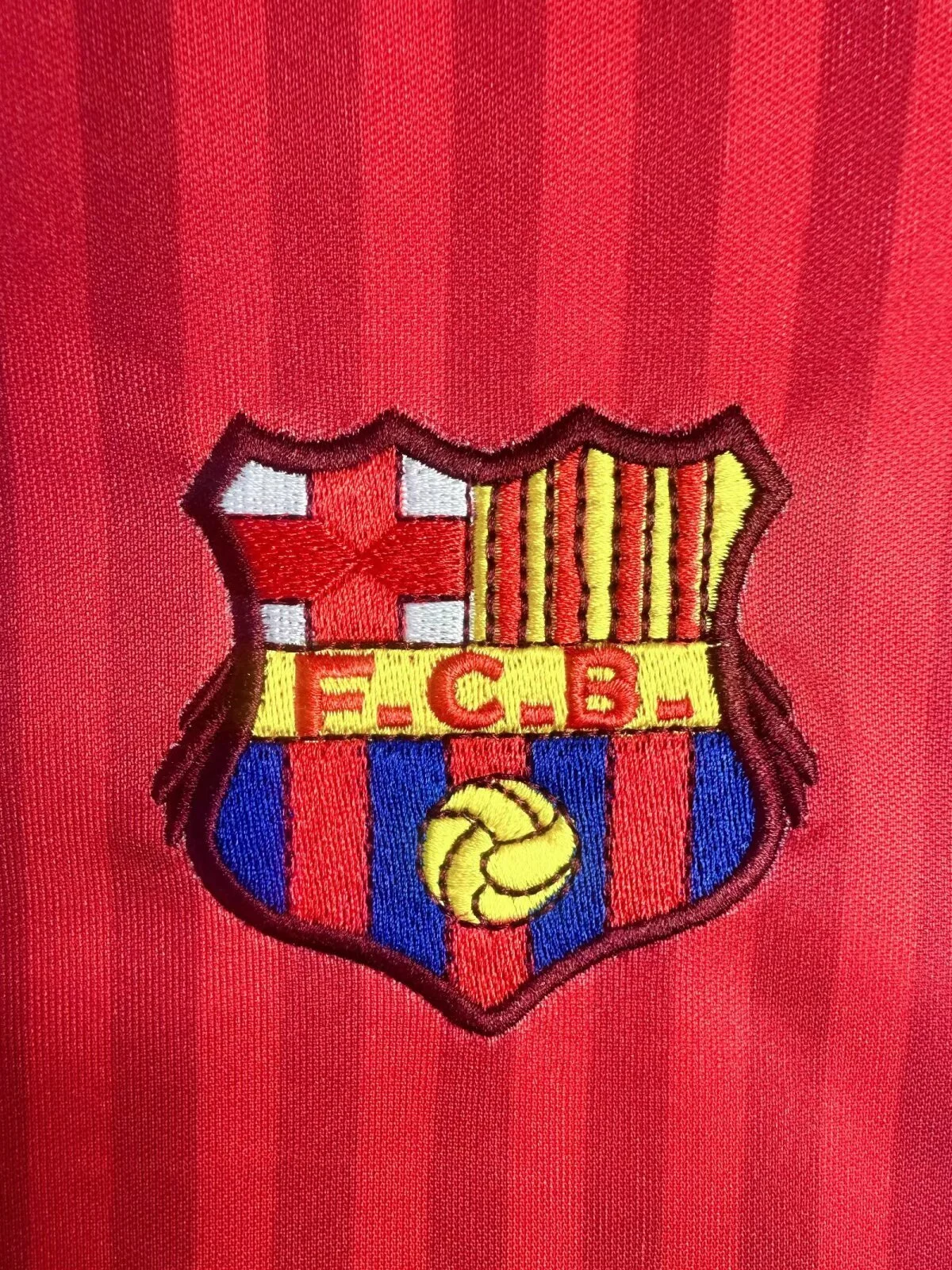 Camiseta Barcelona Local 1989/1992 retro foto 2