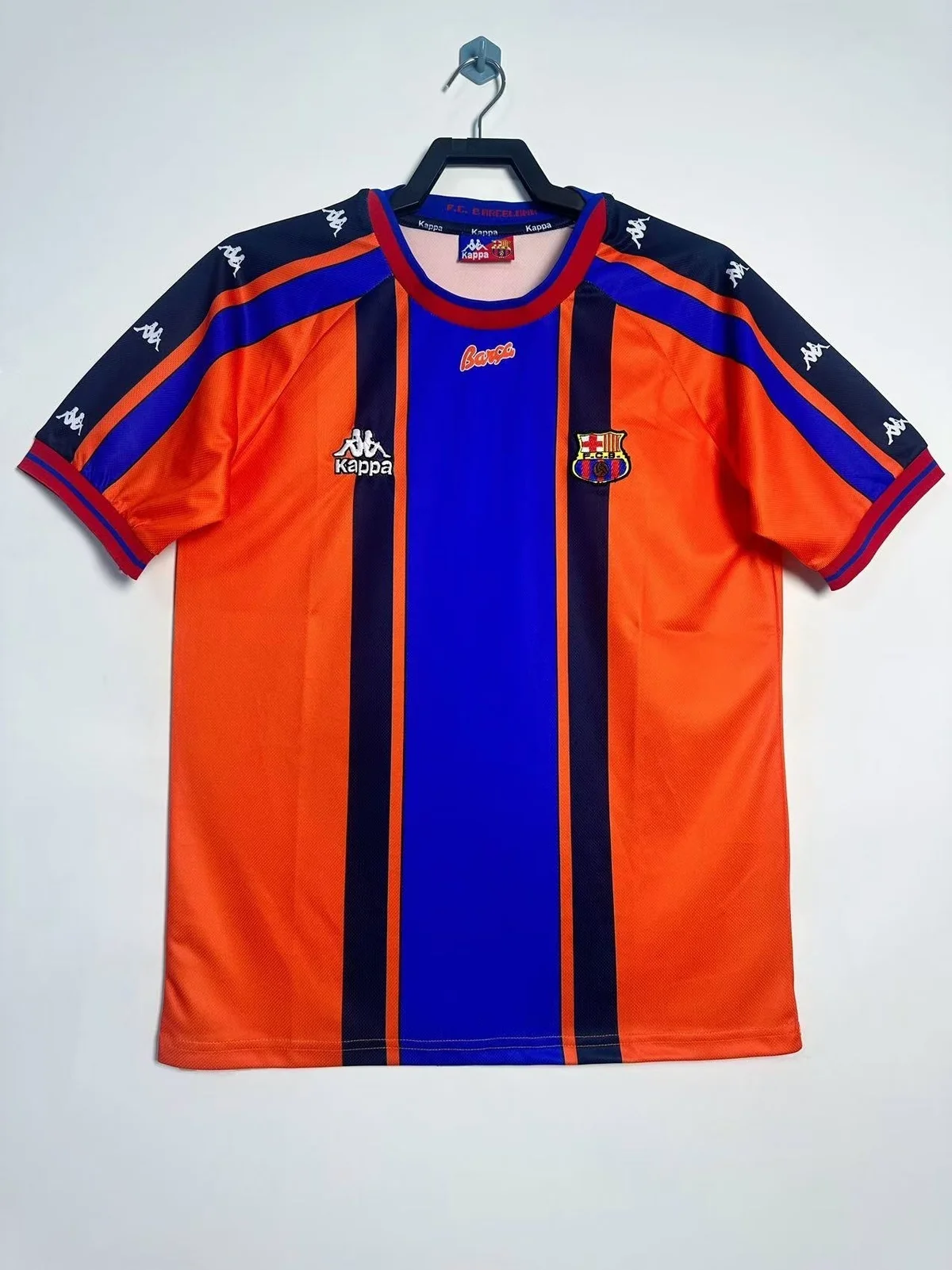 Camiseta Barcelona Visitante 1997/1998 retro foto 8