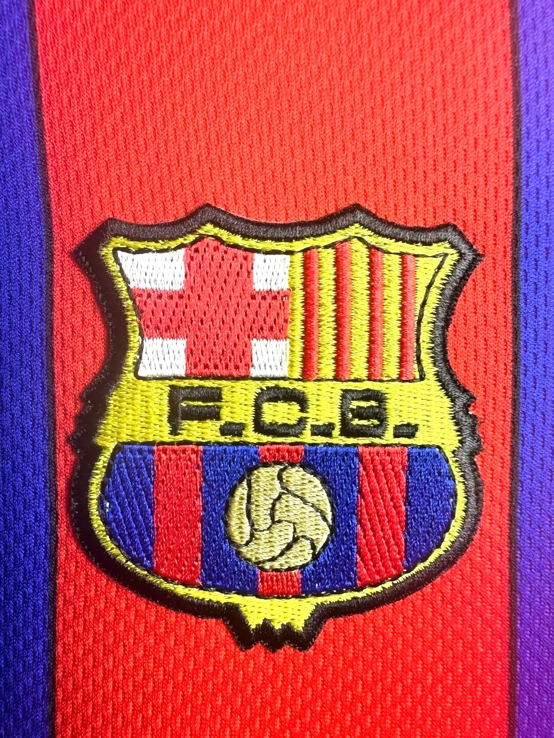 Camiseta Barcelona Local 1997 retro foto 3