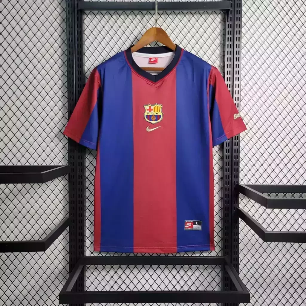 Camiseta Barcelona Local 1998/1999 retro foto 1