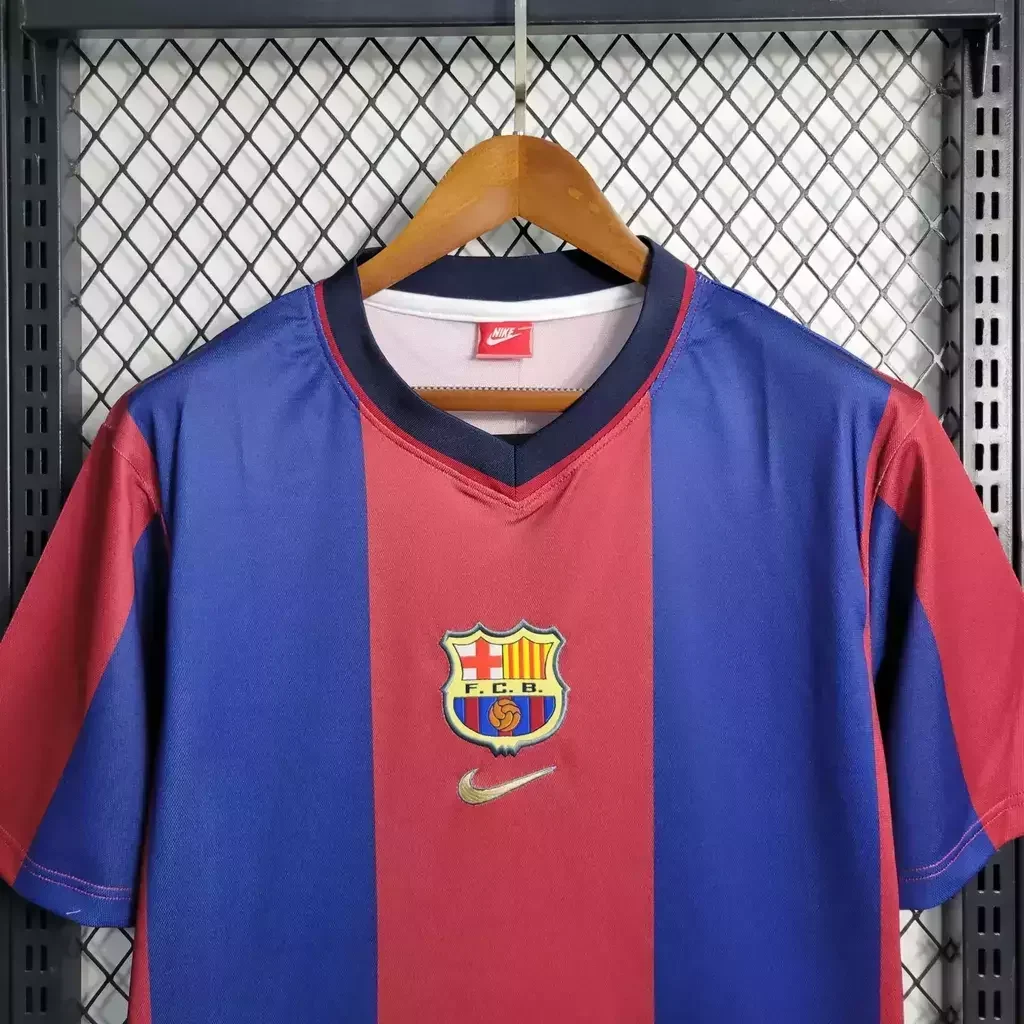 Camiseta Barcelona Local 1998/1999 retro foto 3