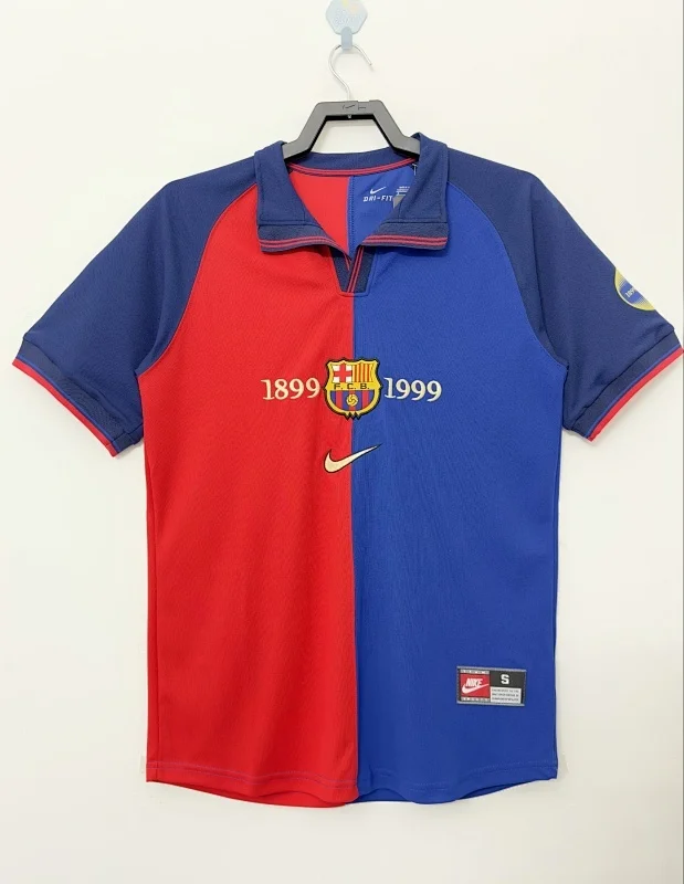 Camiseta Barcelona Local 1999 retro foto 1
