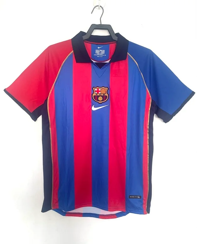 Camiseta Barcelona Local 2000/2001 retro foto 1