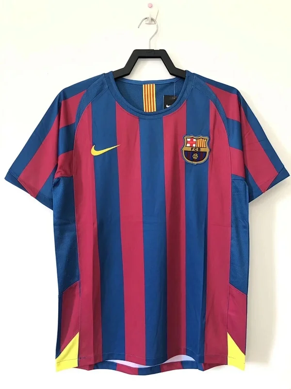 Camiseta Barcelona 2005-06 retro foto 1