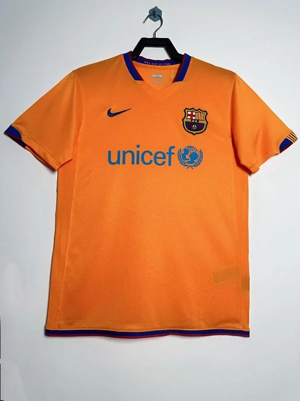 Camiseta Barcelona Visitante 2006 retro foto 1