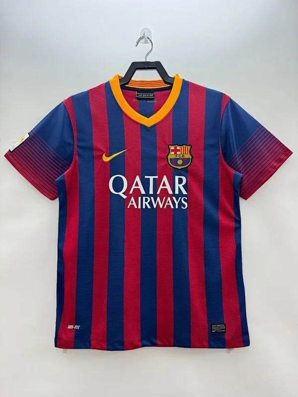 Camiseta Barcelona Local 2013/2014 retro foto 1