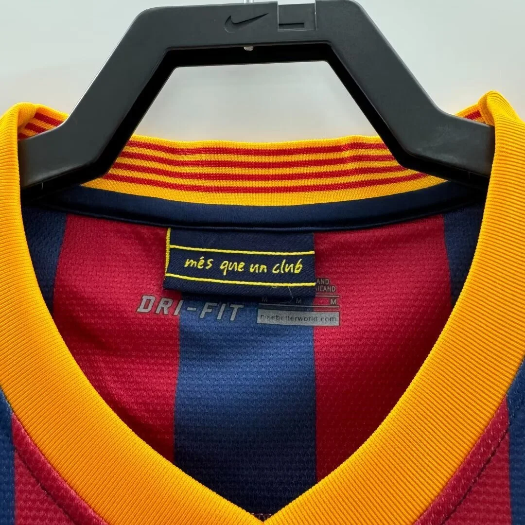 Camiseta Barcelona Local 2013/2014 retro foto 8