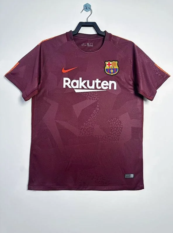 Camiseta Barcelona Visitante 2017/2018 retro foto 1