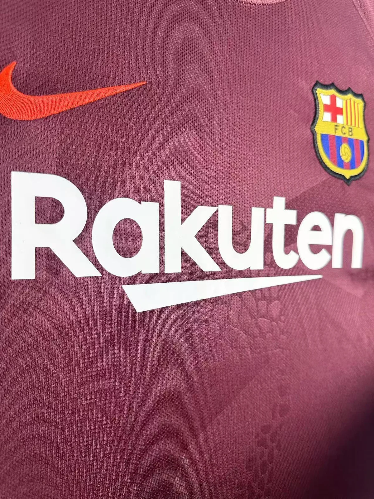 Camiseta Barcelona Visitante 2017/2018 retro foto 6