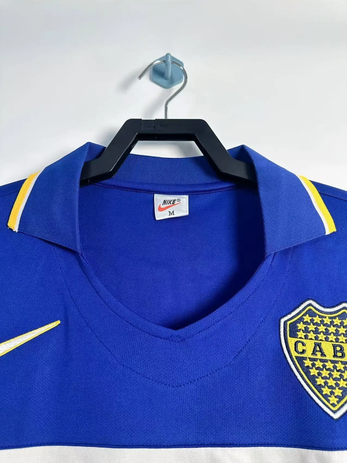 Camiseta Boca Juniors Manga Larga Local Manga Larga 1996/1997 retro foto 8
