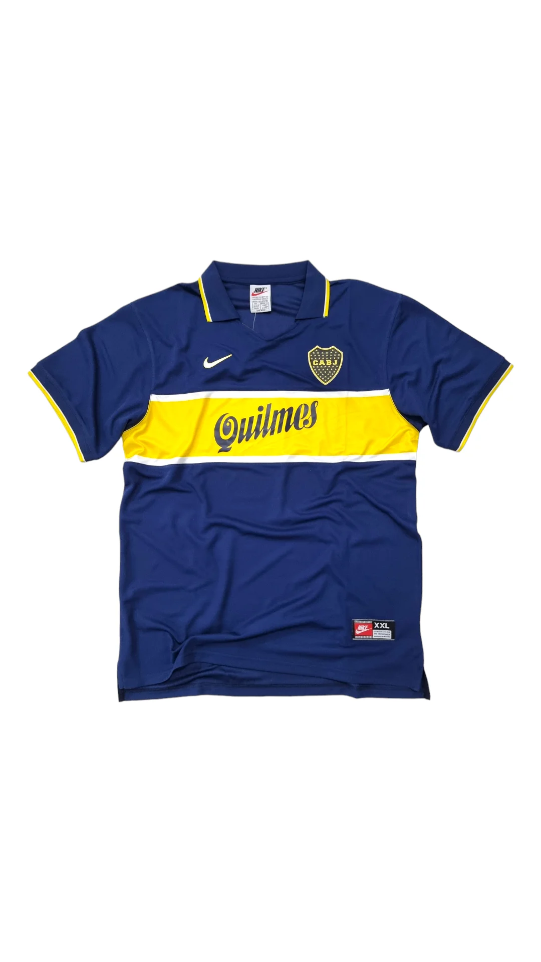 Camiseta Boca Juniors 1997-1998 retro foto 1