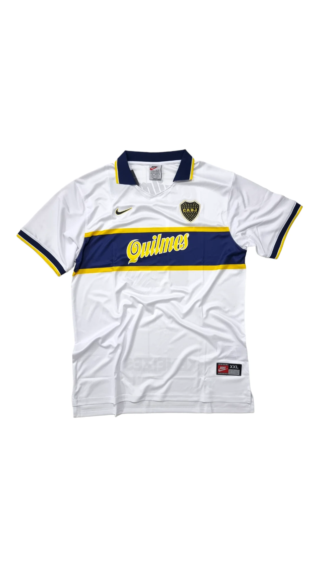 Camiseta Boca Juniors Visitante 1997-1998 retro foto 1