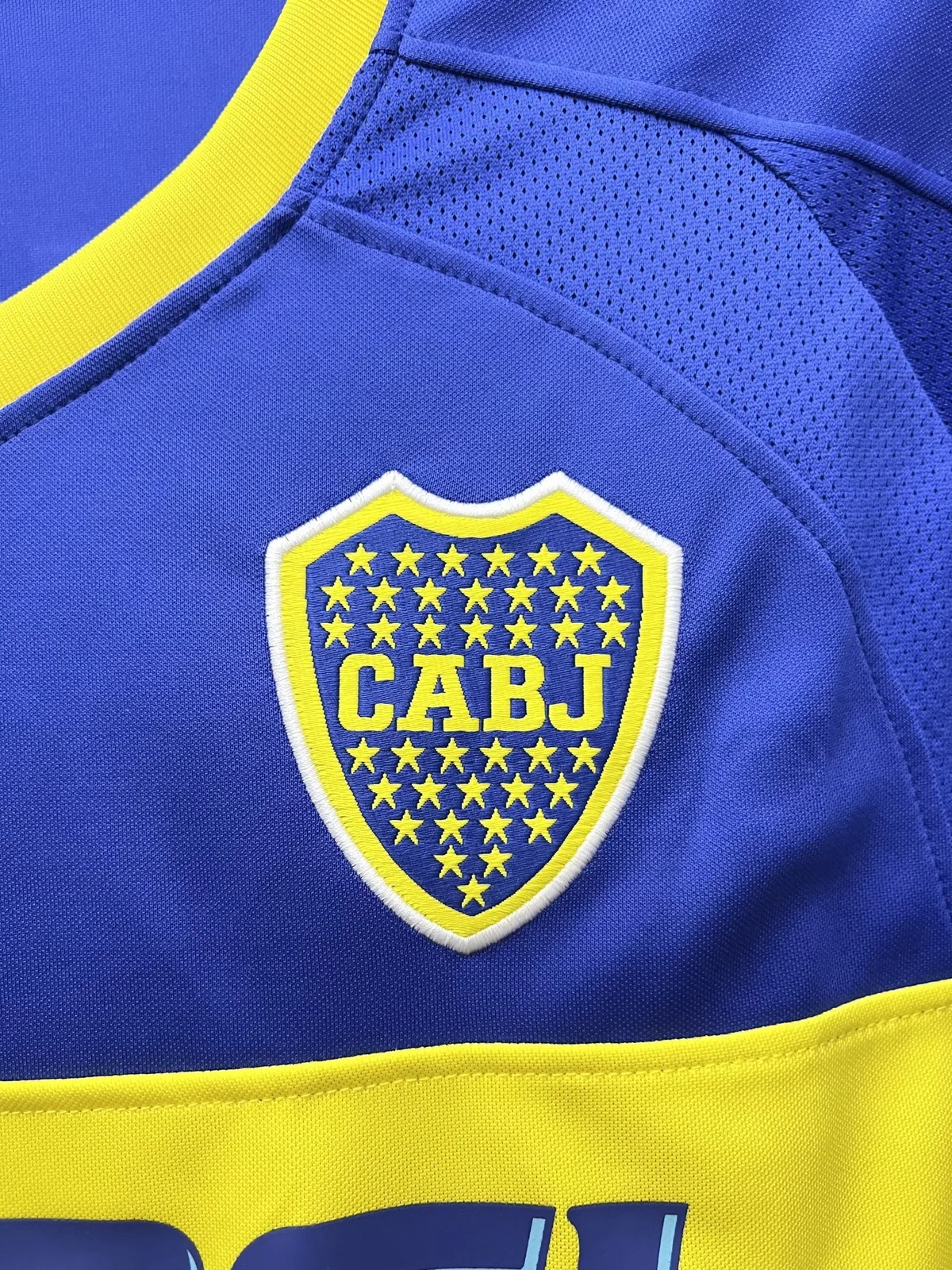 Camiseta Boca Juniors Local 2003/2004 retro foto 5