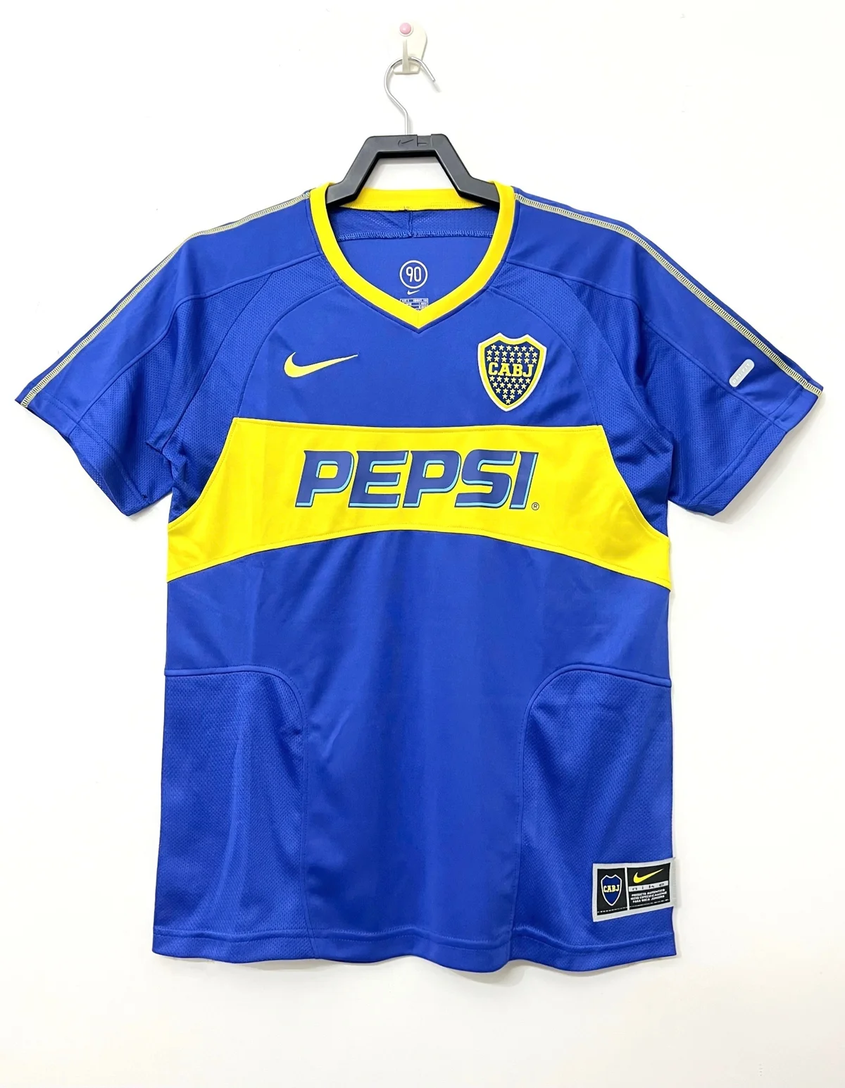 Camiseta Boca Juniors Local 2003/2004 retro foto 8