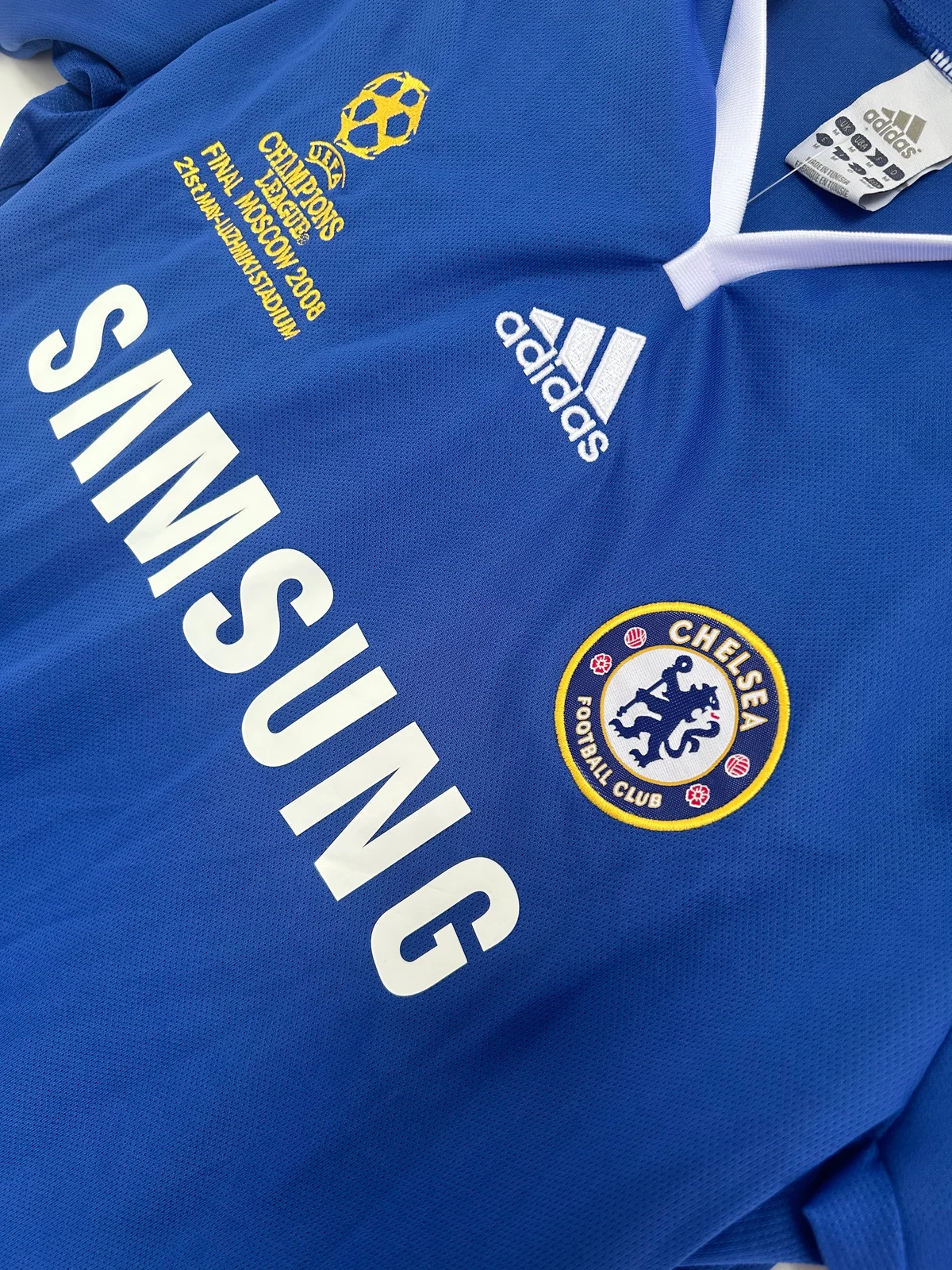 Camiseta Chelsea Local 2007/2008 retro foto 3