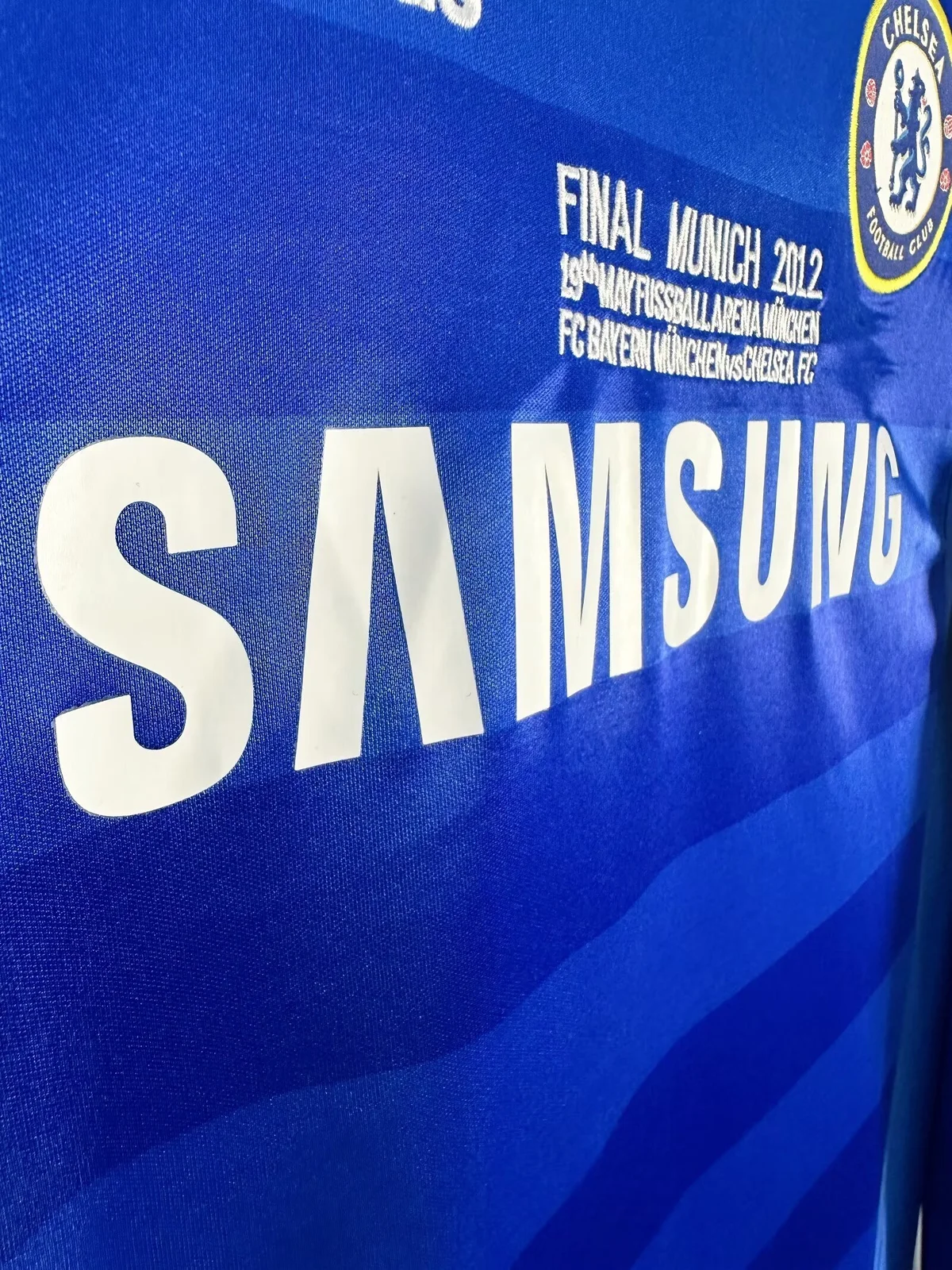 Camiseta Chelsea Manga Larga Local Manga Larga 2011/2012 retro foto 7