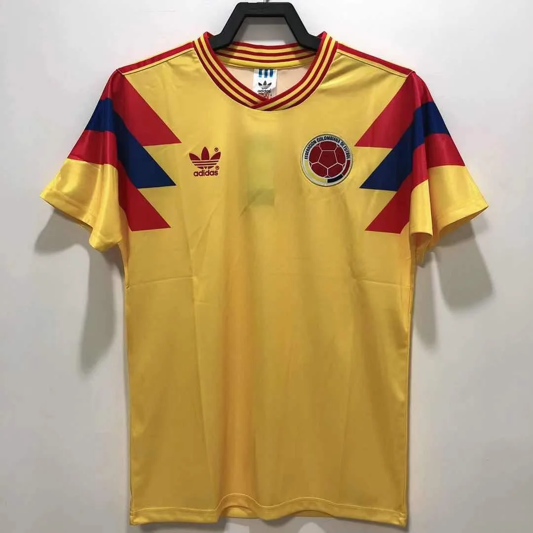 Camiseta Colombia Local 1990 retro foto 7