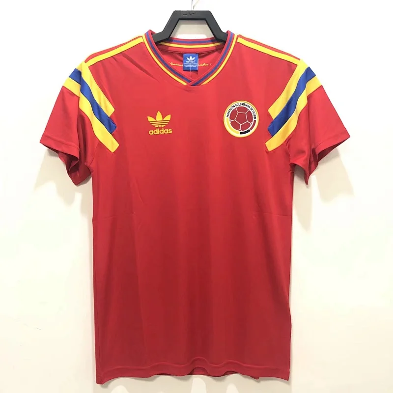 Camiseta Colombia Visitante 1990 retro foto 1