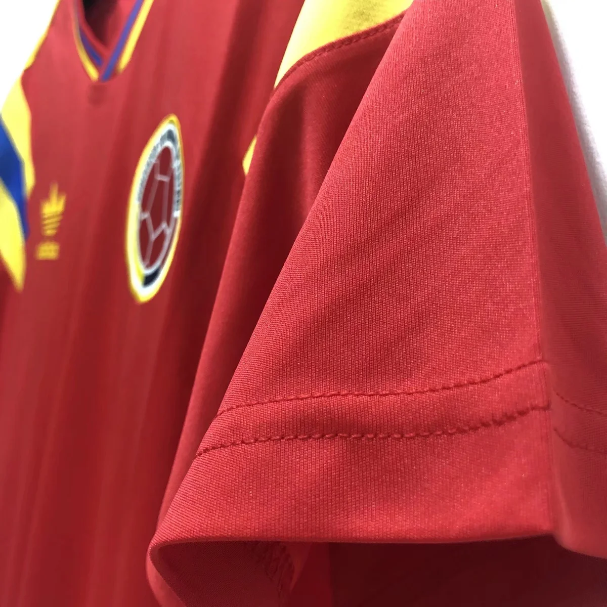 Camiseta Colombia Visitante 1990 retro foto 4