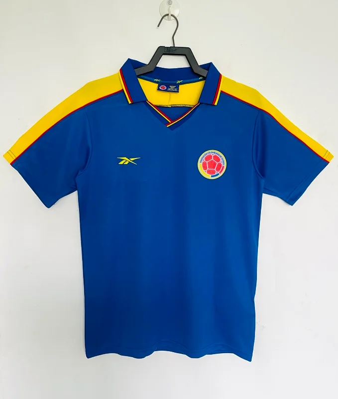 Camiseta Colombia Visitante 1998 retro foto 1