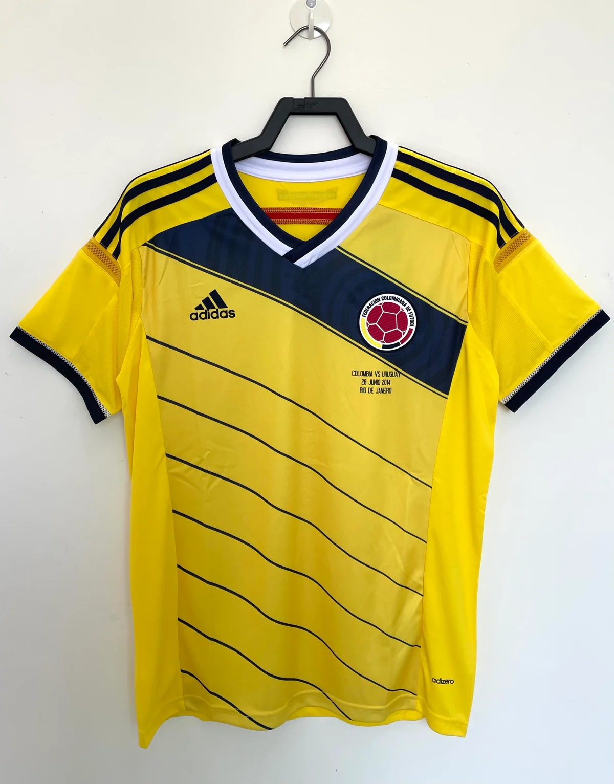 Camiseta Colombia Local 2014 retro foto 3