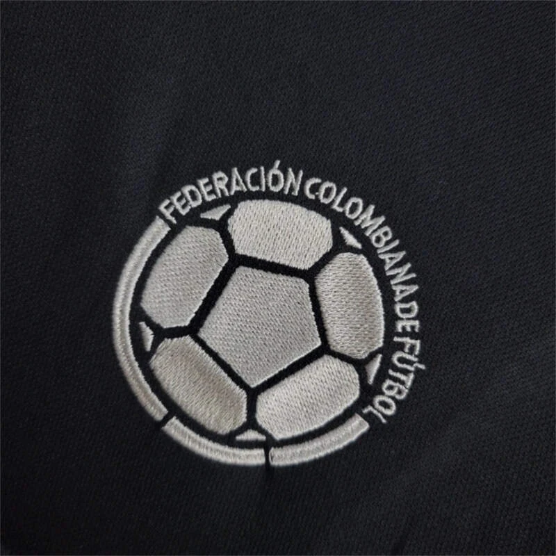 Camiseta Colombia 100 Años Negra 2024/2025 retro foto 5
