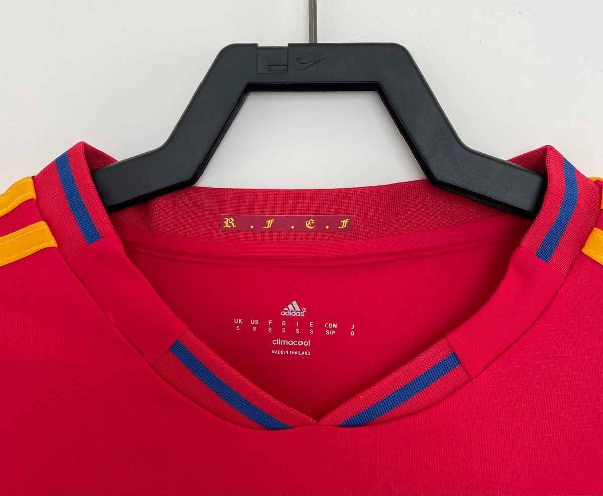 Camiseta Espana Local 2010 retro foto 7