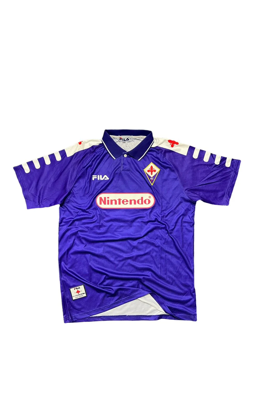 Camiseta Fiorentina Local 1998 retro foto 1